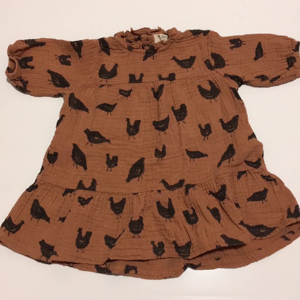 Play up 0-3 month chicken dress